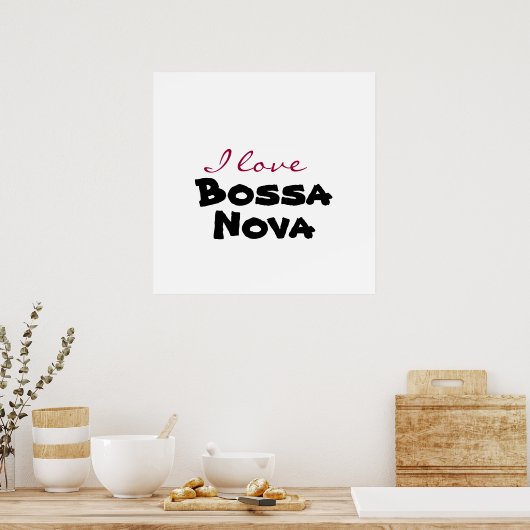 I love [customize] ポスター (キッチン)