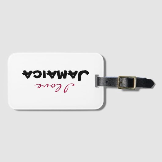 I love [customize] ラゲッジタグ (正面横)