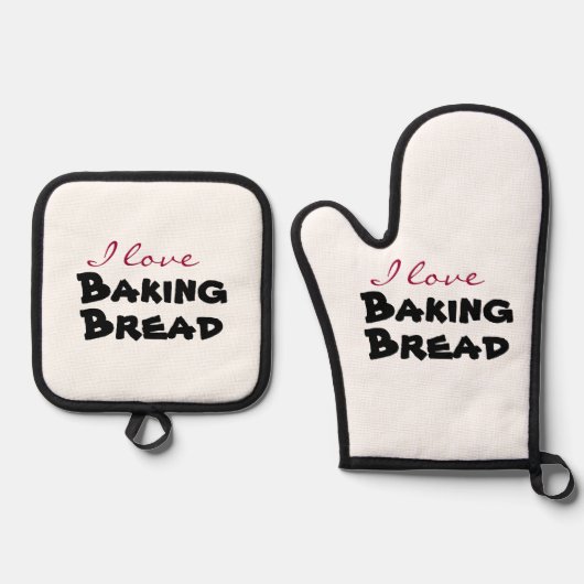 I love [customize] 鍋つかみ&鍋敷きセット (正面)