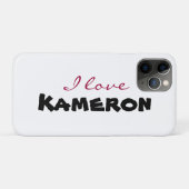 I love [customize] Case-Mate iPhoneケース (裏面(横))