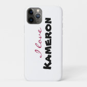 I love [customize] Case-Mate iPhoneケース (裏)