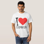 I love Cyprus  Tシャツ (正面フル)
