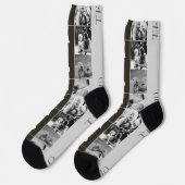 i love dad Crew Socks ソックス (左)