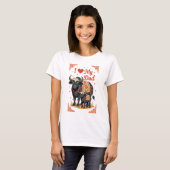 i love daddy Tシャツ – I ❤️ MY DAD (正面フル)