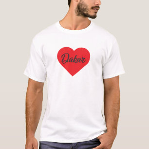 I Love Dakar – セネガル Tシャツ