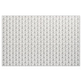 I Love Dalmatians (黒1)ハートかわいい ファブリック (ヤード)