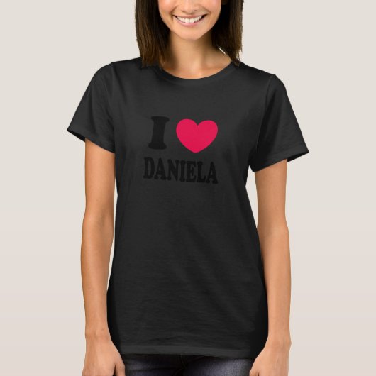I Love Daniela Tシャツ (正面)