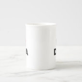 I Love Data Bone China Mug | Geek Coffee Cup ボーンチャイナマグカップ (正面)