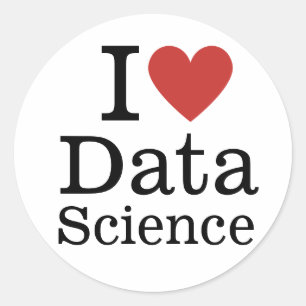I Love Data ❤️ Science (for Employees) カスタム ラウンドシール