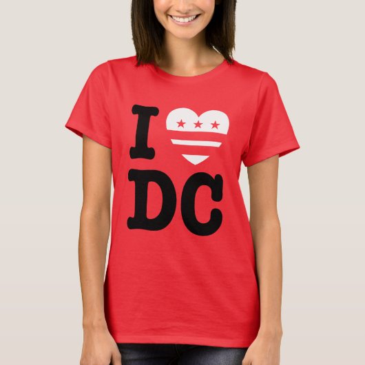I Love DC Tシャツ (正面)