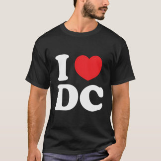 I Love Dc Tシャツ