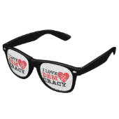I Love Democracy Retro Sunglasses レトロサングラス (アングル)