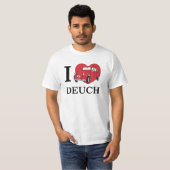 I love Deuch Tシャツ (正面フル)