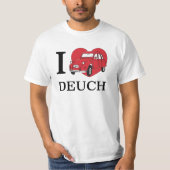 I love Deuch Tシャツ (正面)
