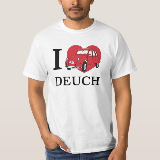 I love Deuch Tシャツ (正面)