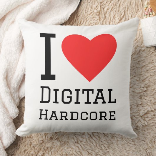 I love digital hardcore クッション (ブランケット)