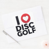 I Love Disk Golf Sticker Pack スクエアシール (封筒)