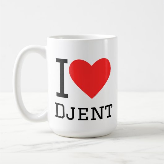 I love djent コーヒーマグカップ (左)