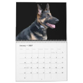 I LOVE DOGS   CALENDAR カレンダー (1月 2027)