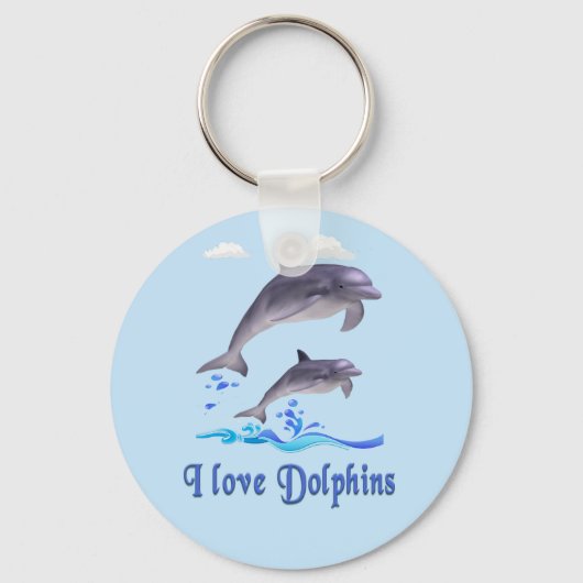 I love Dolphins キーホルダー (正面)