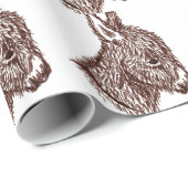 I LOVE DONKEYS ! ラッピングペーパー (ロールコーナー)