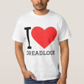 I love dreadlock tシャツ (正面)