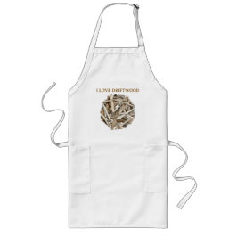 I LOVE DRIFTWOOD APRON ロングエプロン