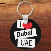 I Love Dubai UAE キーホルダー (正面)