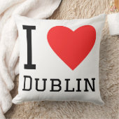 I love Dublin  クッション (ブランケット)