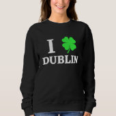 I LOVE DUBLIN スウェットシャツ (正面)