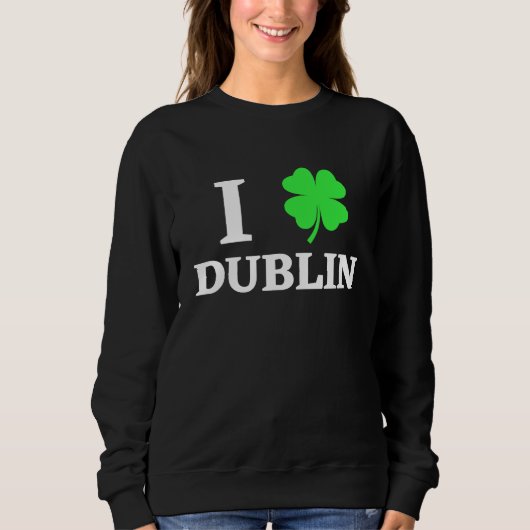 I LOVE DUBLIN スウェットシャツ (正面)