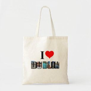 I Love Dublin Ireland 3D Travel Photo トートバッグ