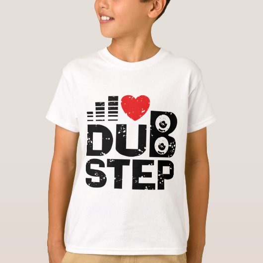 I Love Dubstep Tシャツ (正面)
