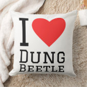 I love dung beetle  クッション (ブランケット)