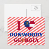 I Love Dunwoody, Georgia ポストカード (正面/裏面)