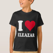 I Love Eleazar Tシャツ (正面)
