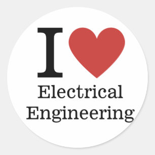 I Love Electrical❤️エンジニアリングシール ラウンドシール