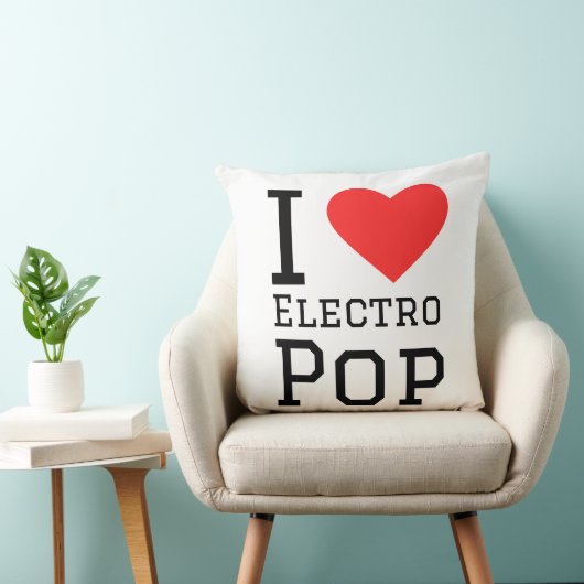I love electro pop クッション (椅子)