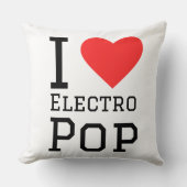 I love electro pop クッション (正面)
