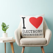 I love electronic engineering  クッション (椅子)