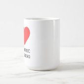 I love electronic engineering  コーヒーマグカップ (中央)