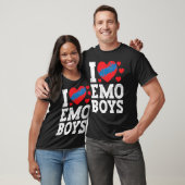 I Love Emo Boys  emo boys Tシャツ (ユニセックス)
