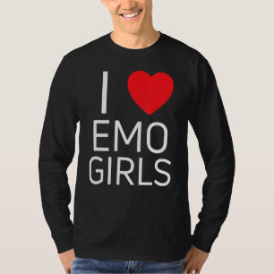 I Love Emo Girls IハートEmo Girls 1 Tシャツ