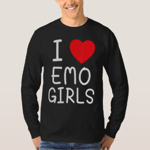 I Love Emo Girls IハートEmo Girls 20 Tシャツ
