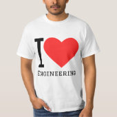 I love engineering  tシャツ (正面)