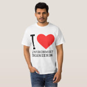 I love environment engineering  tシャツ (正面フル)