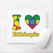 I love Ethiopia マウスパッド (マウス)