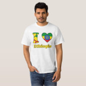 I love Ethiopia Tシャツ (正面フル)