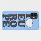 i LOVE EUROPEカスタム iPhoneケースメイト Case-Mate iPhoneケース (裏面(横))