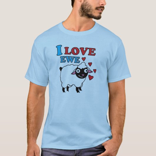 I love_ewe tシャツ (正面)